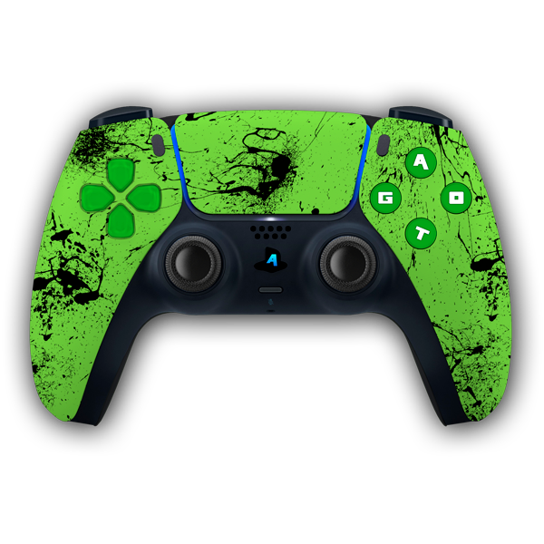 NEON GREEN SPLASH